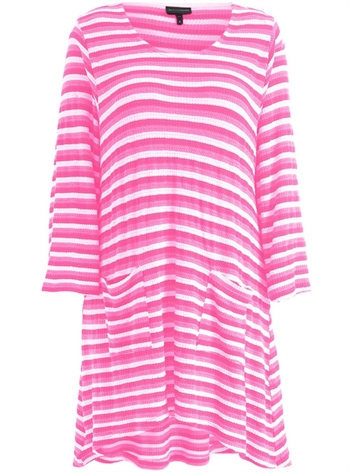 Studio - Sanne Tunika, Pink/Hvid